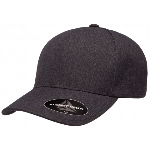 Кепка FlexFit 180 Delta Carbon Melange Charcoal L/XL