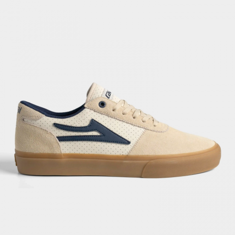 Кеды Lakai Manchester Elite Whisper White Suede Navy 8.5us