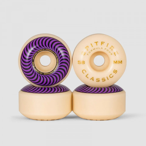 Колеса для скейтборда Spitfire F4 Classic Purple 99D 58мм Колеса для скейтборда Spitfire F4 Classic Purple 99D 58мм